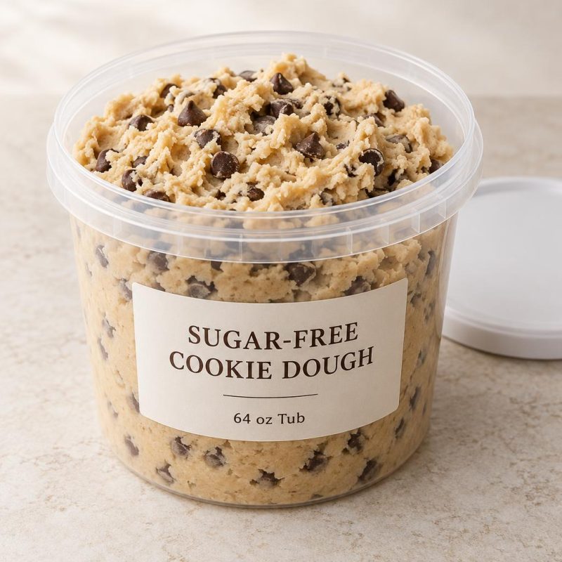 Sugar-Free Cookie Dough - 64 oz Tub